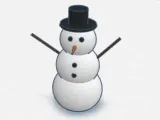 Snowman Decoration-0
