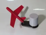 Desktop Stomp Rocket & Glider - Angled Launcher-1