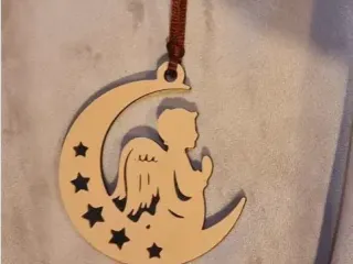 Moon Angel, Christmas Decoration