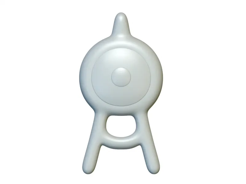 Pokemon Unown #201 - Ready for 3D Printing!