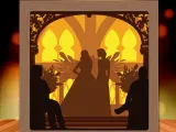 Mrs and Mrs Wedding light box 1-0