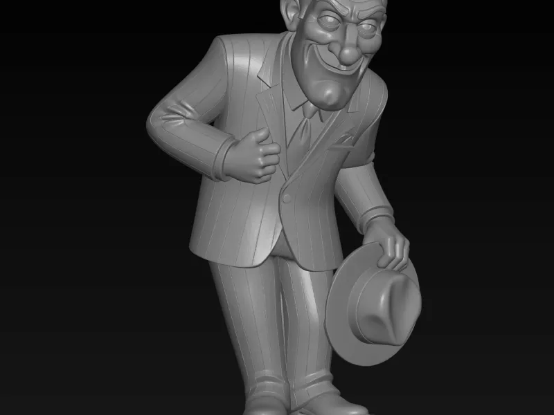 Gangster Boss 3D STL File for Printing 1