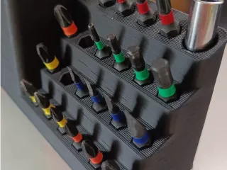 Bit and screwdriver holder