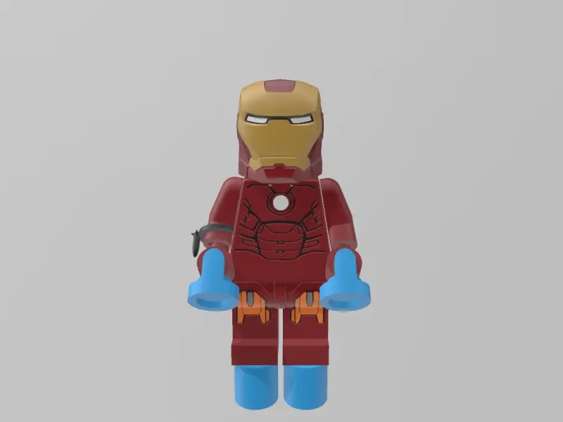 Lego Giant Iron Man