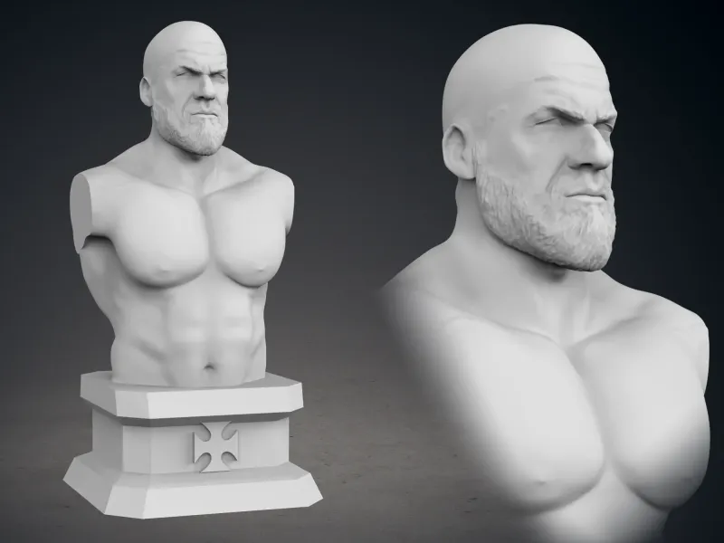TRIPLE H BUST - CURRENT VERSION