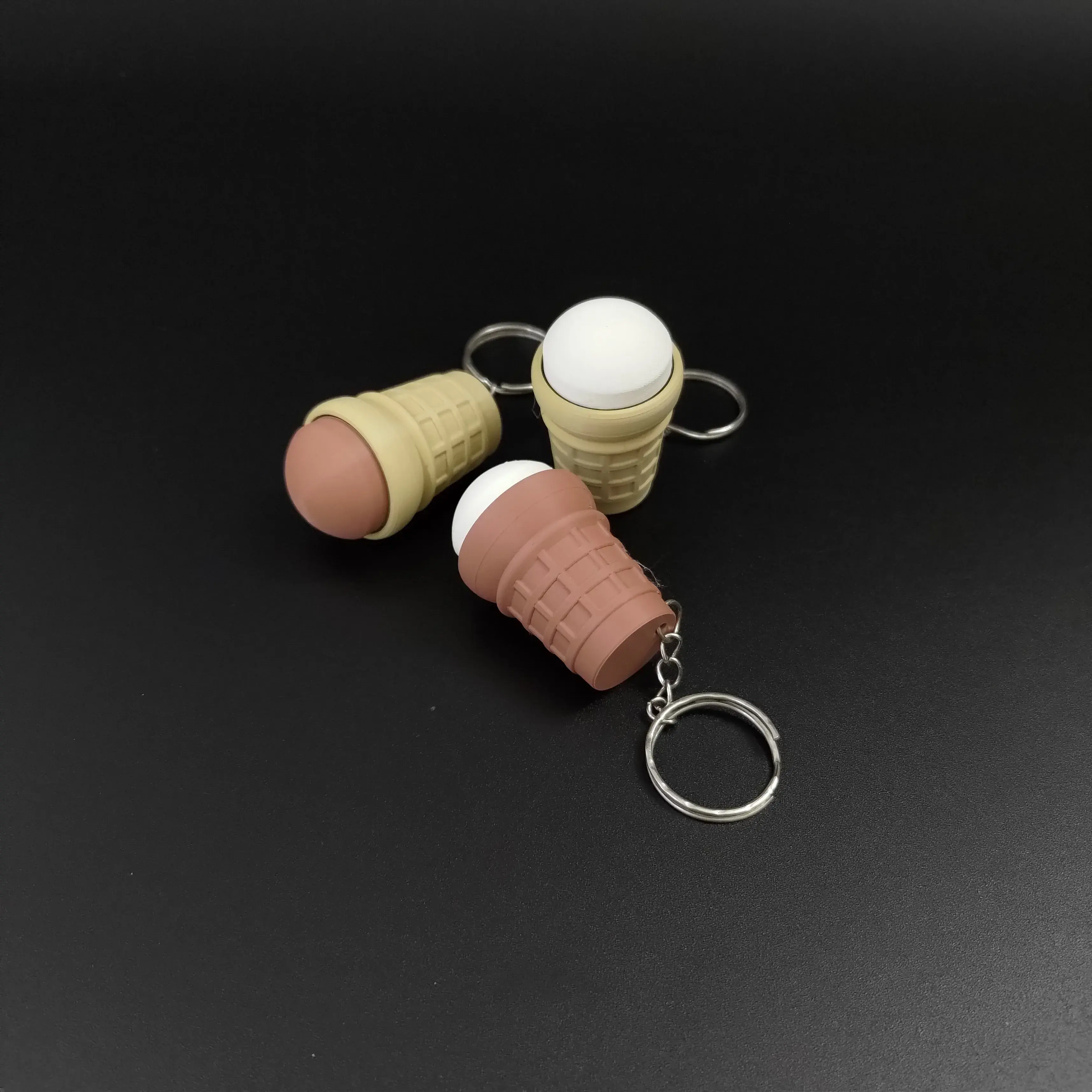KEYCHAIN CLICKER - ICE CREAM