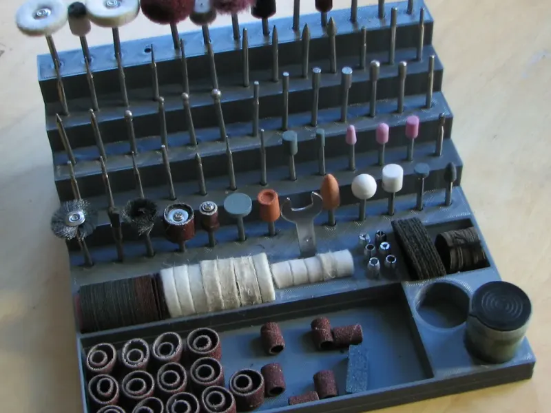 Organizzatore di bit e accessori Dremel