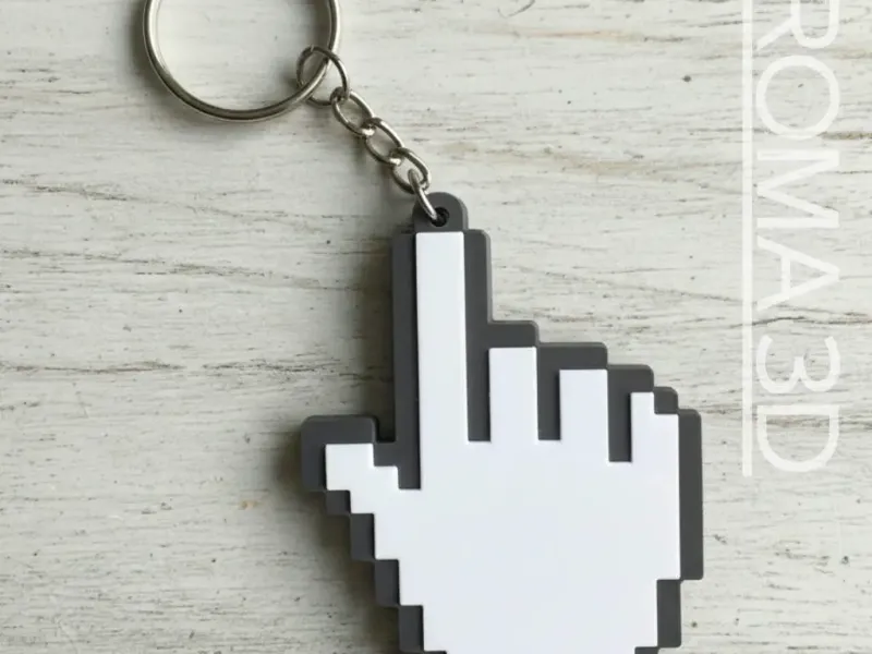 Click keychain - multicolor