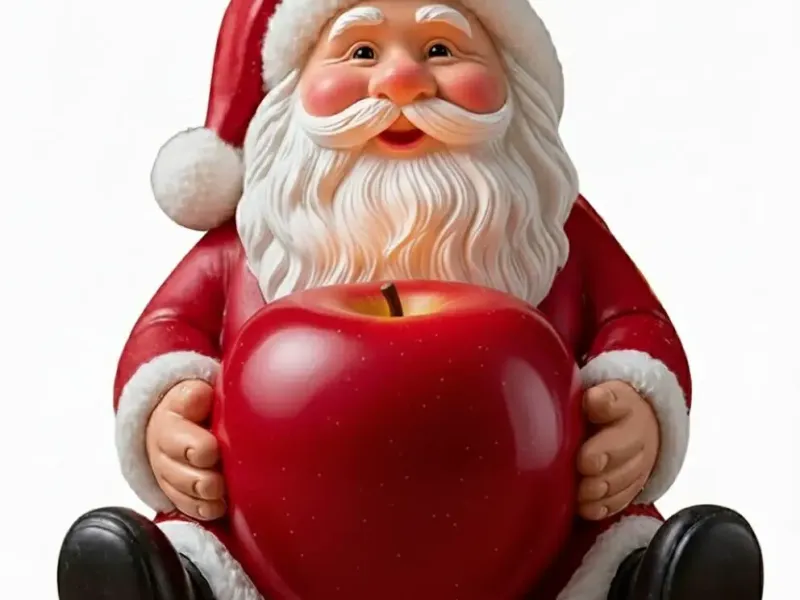Santa Claus Big Apple Christmas