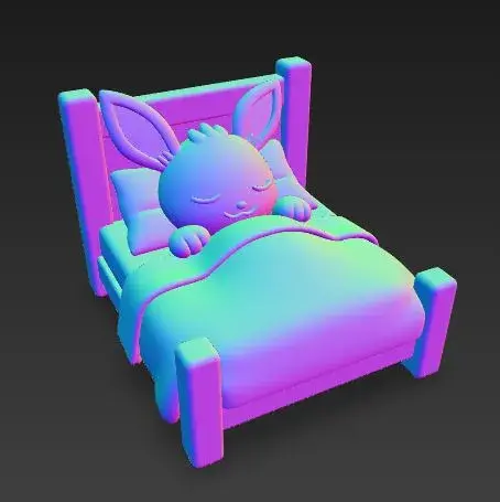 pokemon eevee bed time