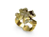 The Vine Florentine Ring-5