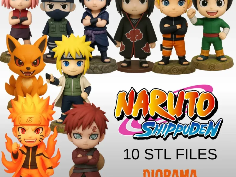 Pack Naruto Chibi
