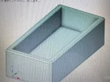 2×4の机の足カバー-6
