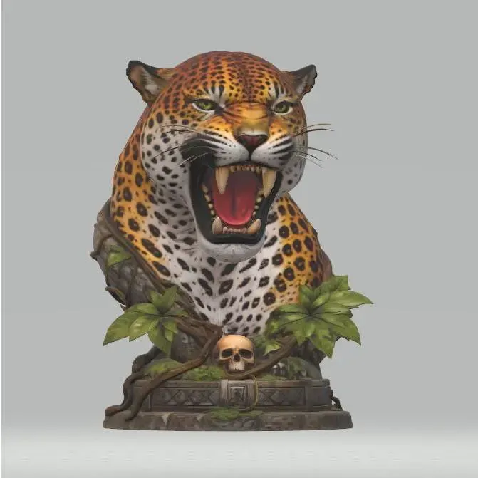 Jaguar bust