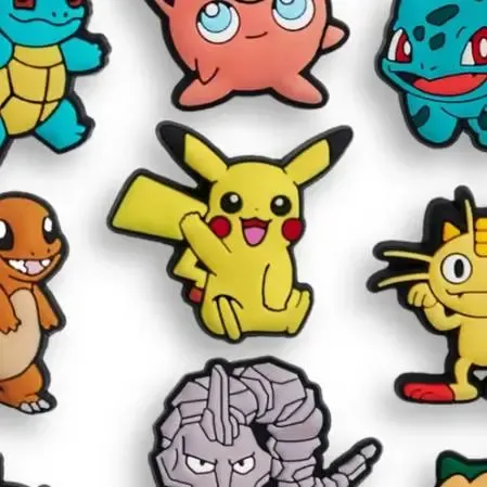 Pokemon Pikachu keychain 2D