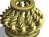 Twisted Column Ornament-3