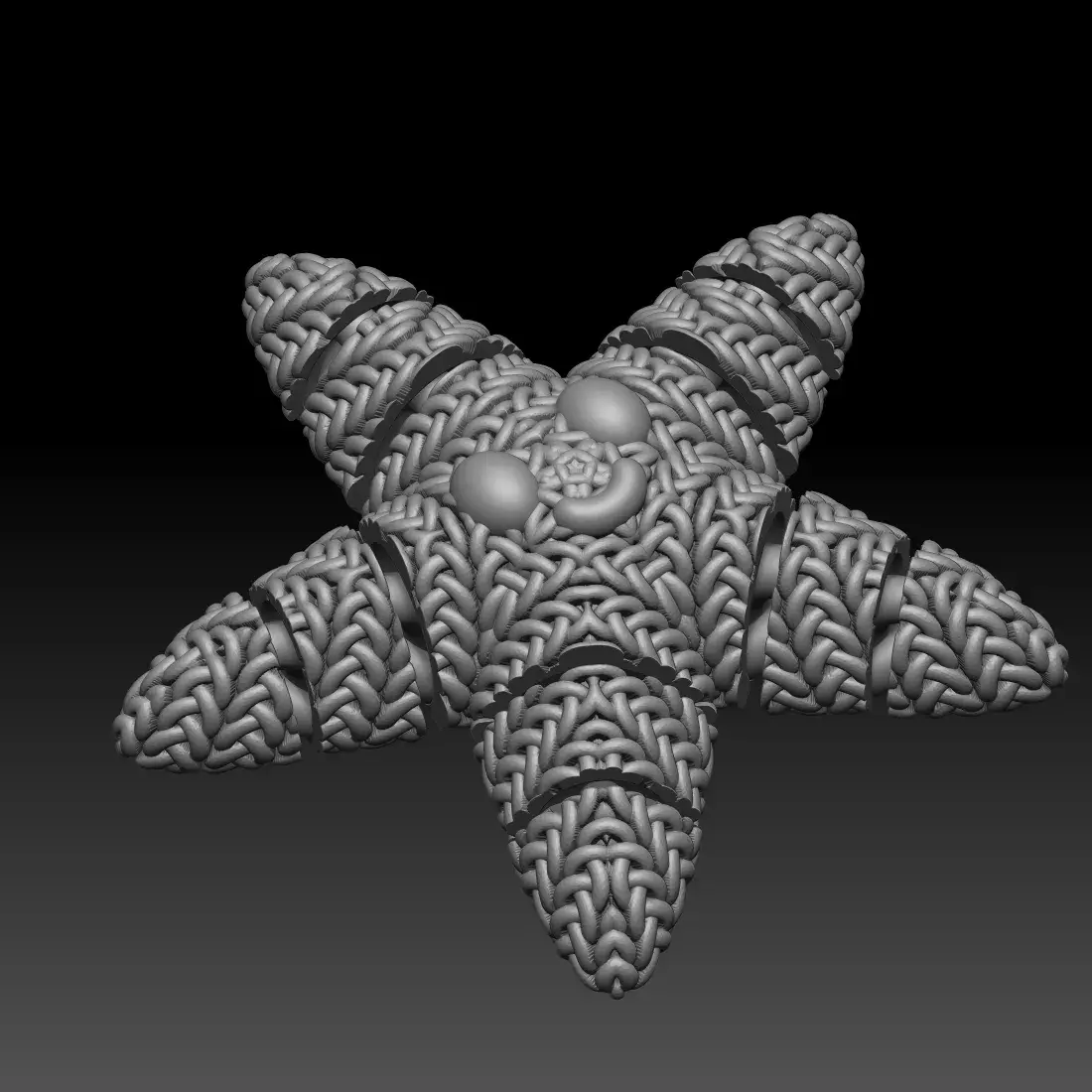 Knitted Flexi Starfish