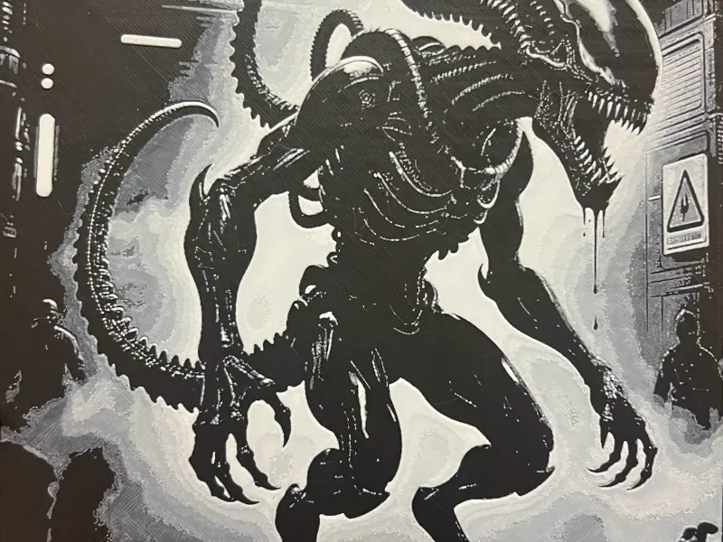 Alien Bw v3 Hueforge 200x200