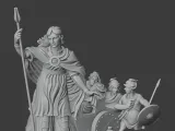 Boudica Ancient Warrior-5