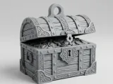 Key Chain design Treasure chest-1