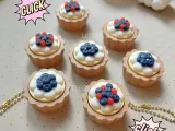 Mini Berries Tart Clicker Keychain-1