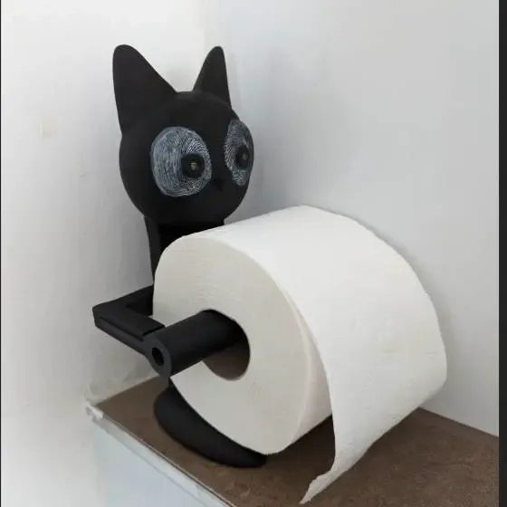 Katten Toiletpapierrolhouder