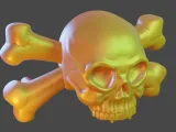 Skull Pirate Big Handle Door -1