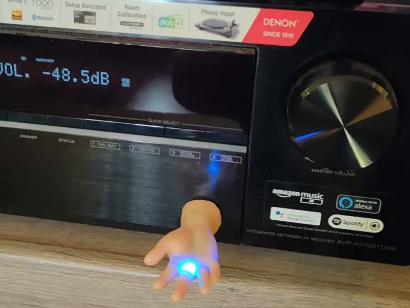 Pendrive pcb adapter for the hand of the doll