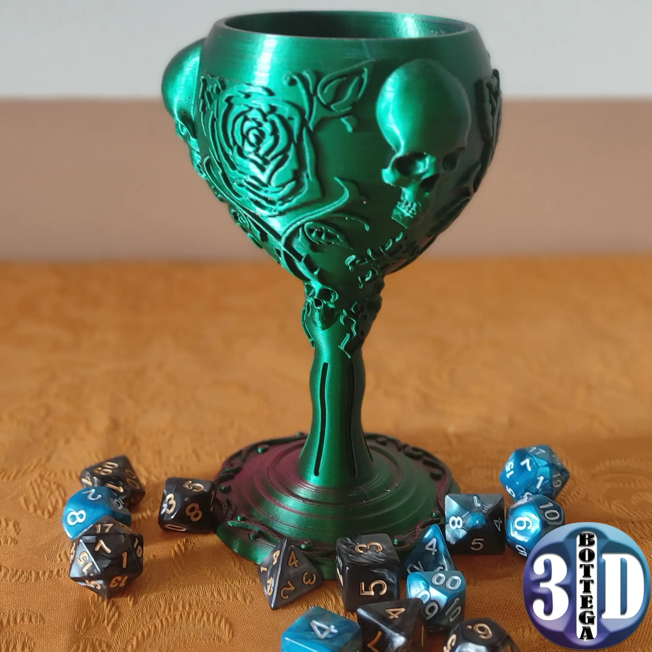 Skulls and Roses Chalice