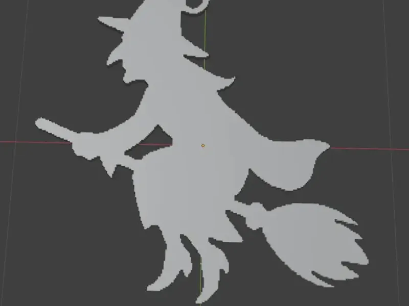 Witch Keychain #4