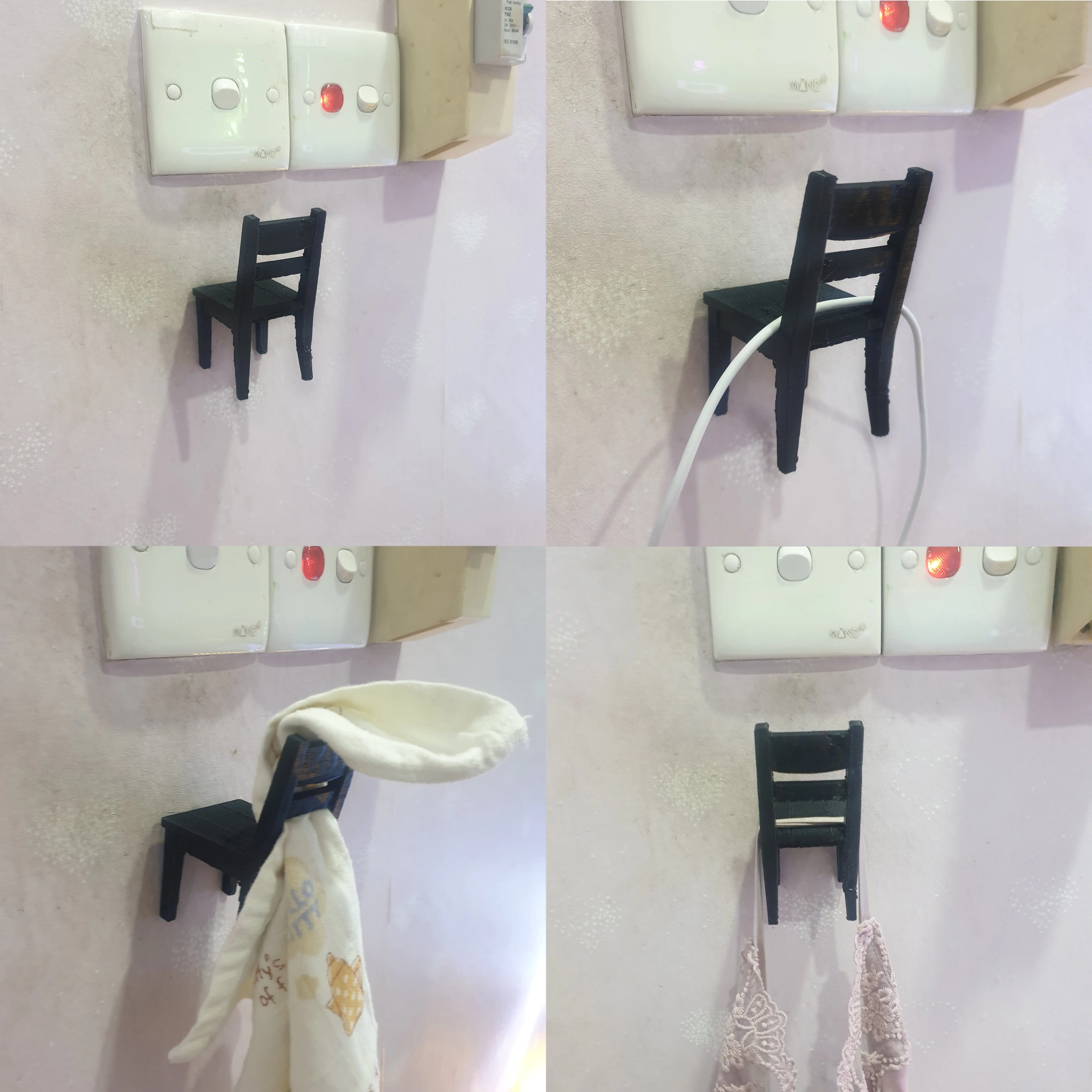 Wall Mounted Hanger Chair