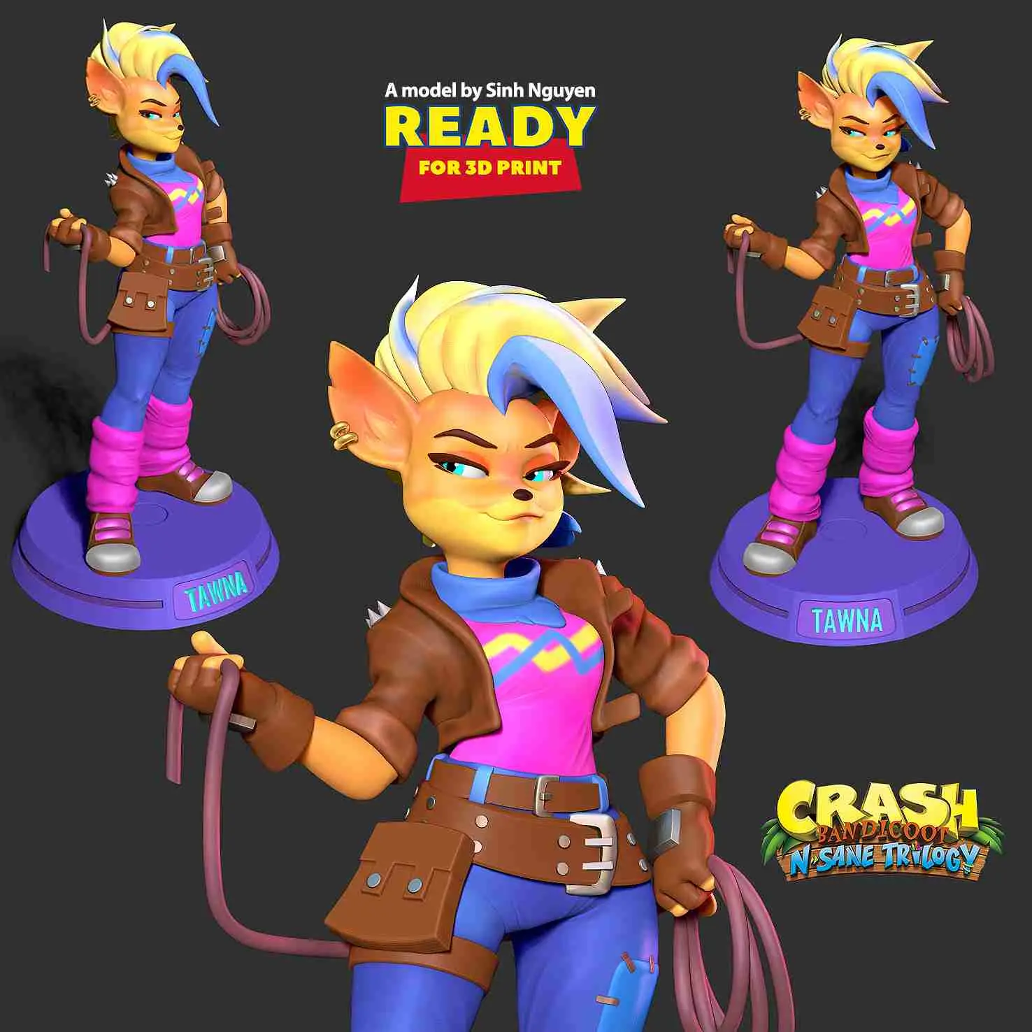 Tawna - Crash Bandicoot Fanart