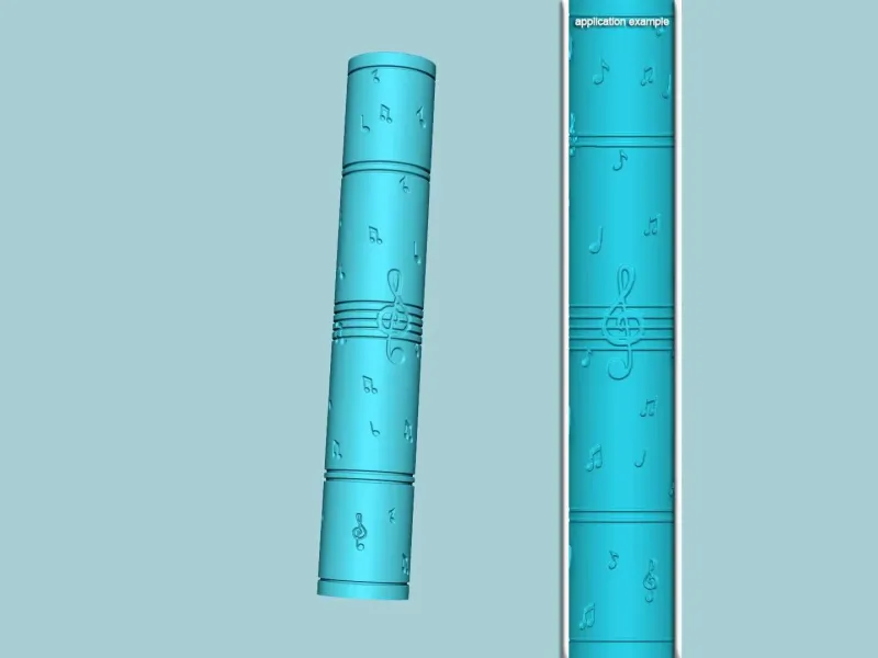 rouleaux de texture  musique 