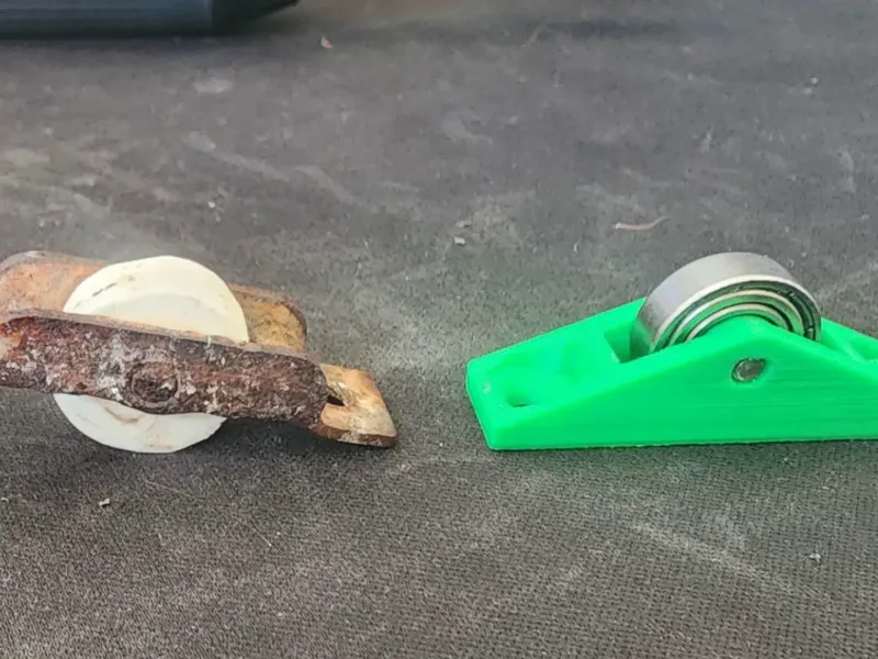 Screen Mesh door replacement roller bearing wheel