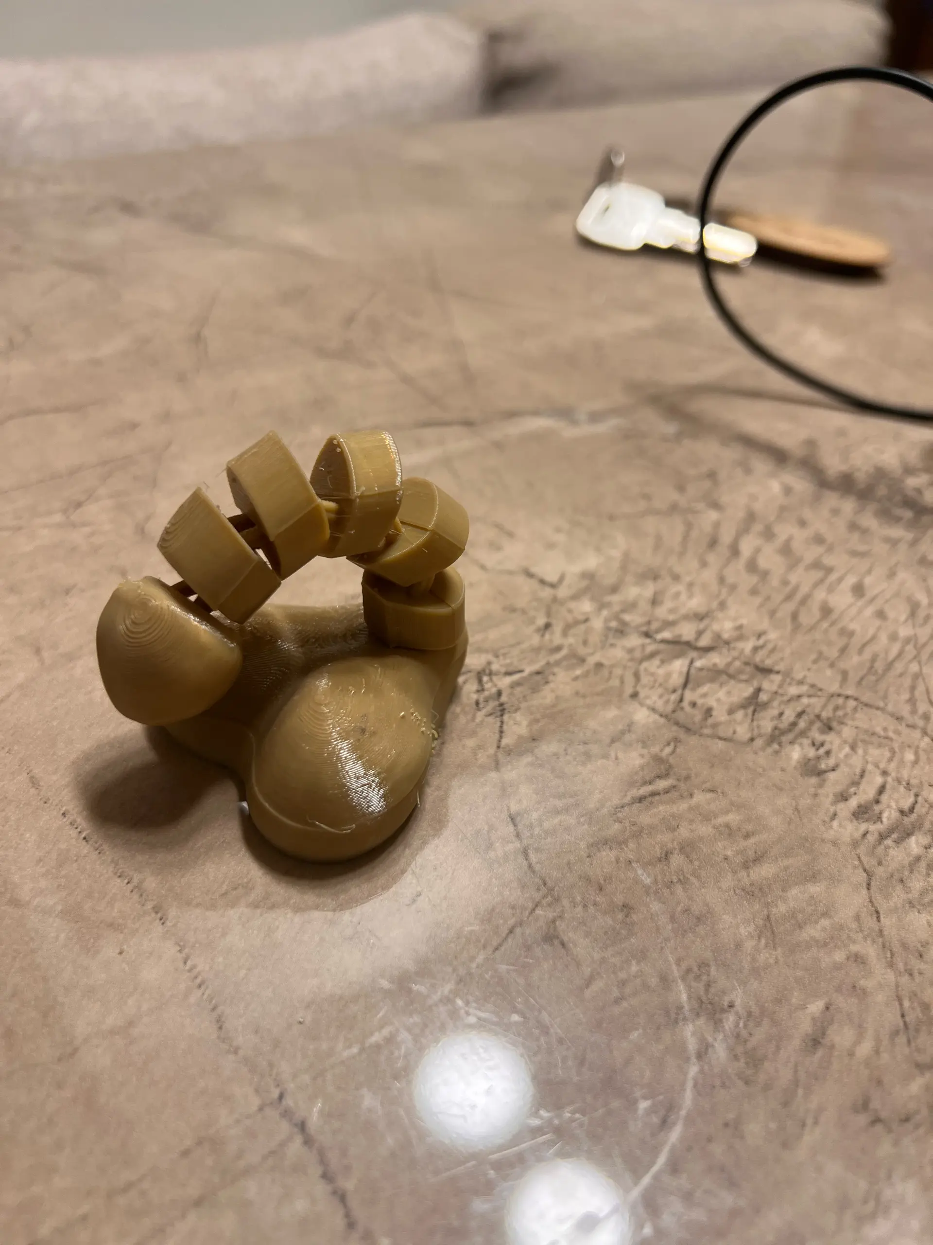 Flexi dick with balls fidget