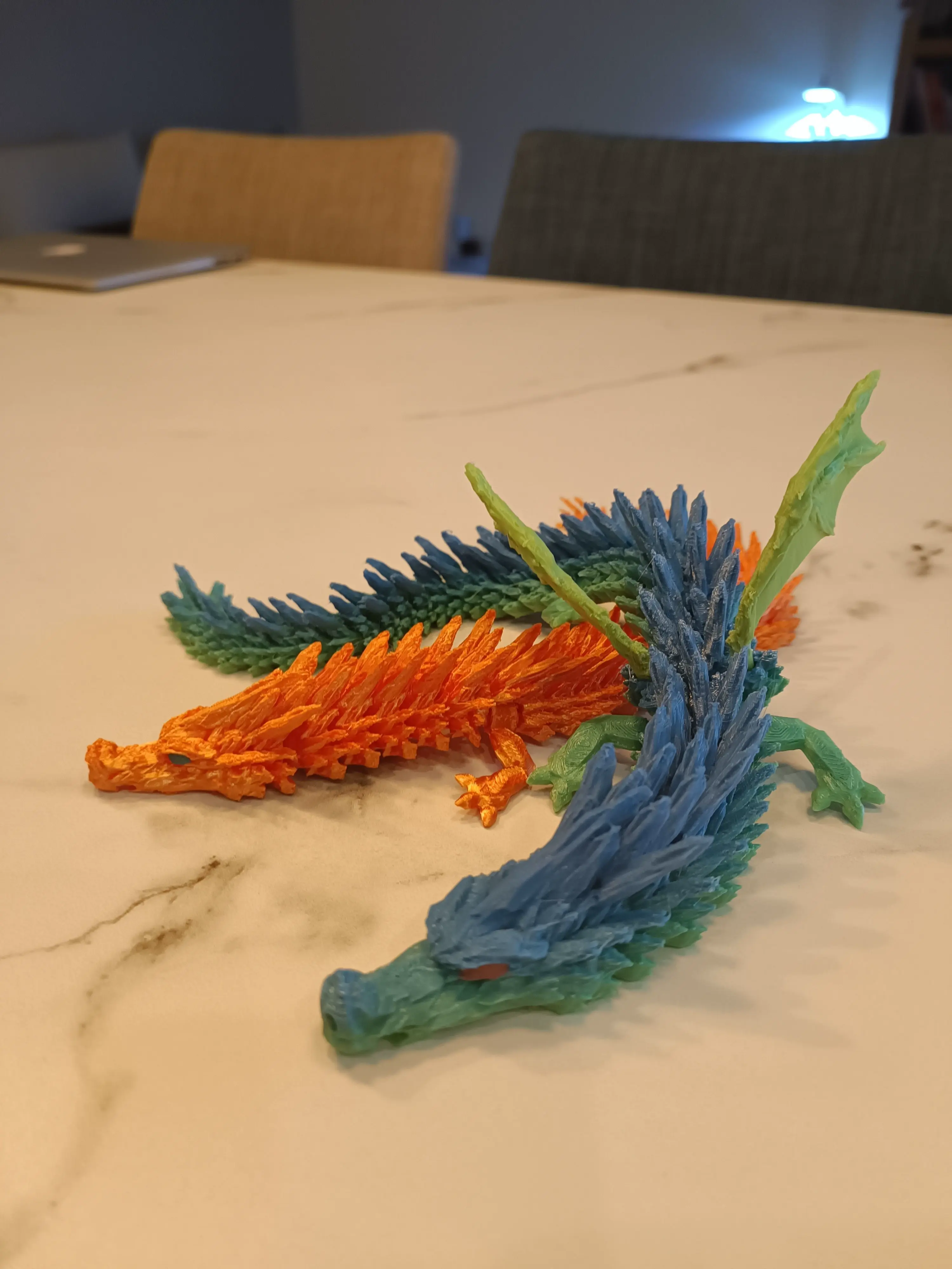 REALISTIC WINGED ARTICULATED DRAGON