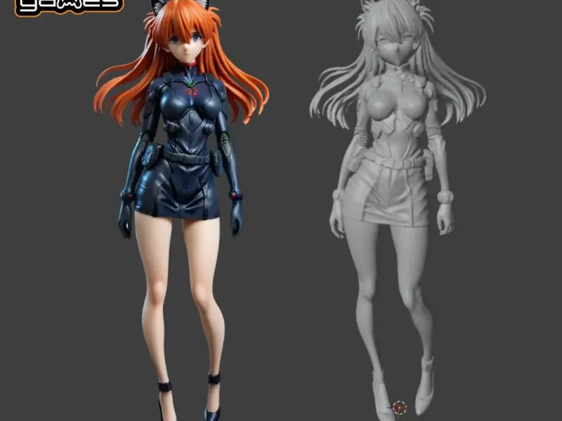 Asuka Evangelion Oufit Tactico