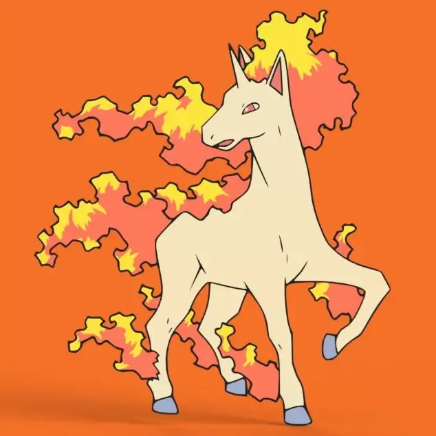 Rapidash Wall Art