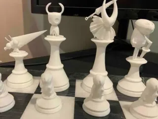 Hollow Knight Chess Set