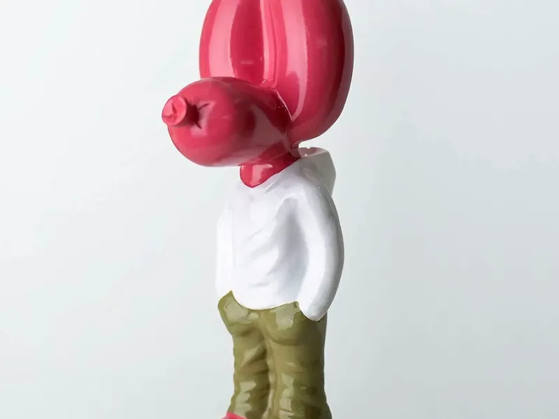Gentleman Balloon Dog Statue