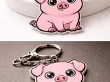 KeyChain Cute Pig-1