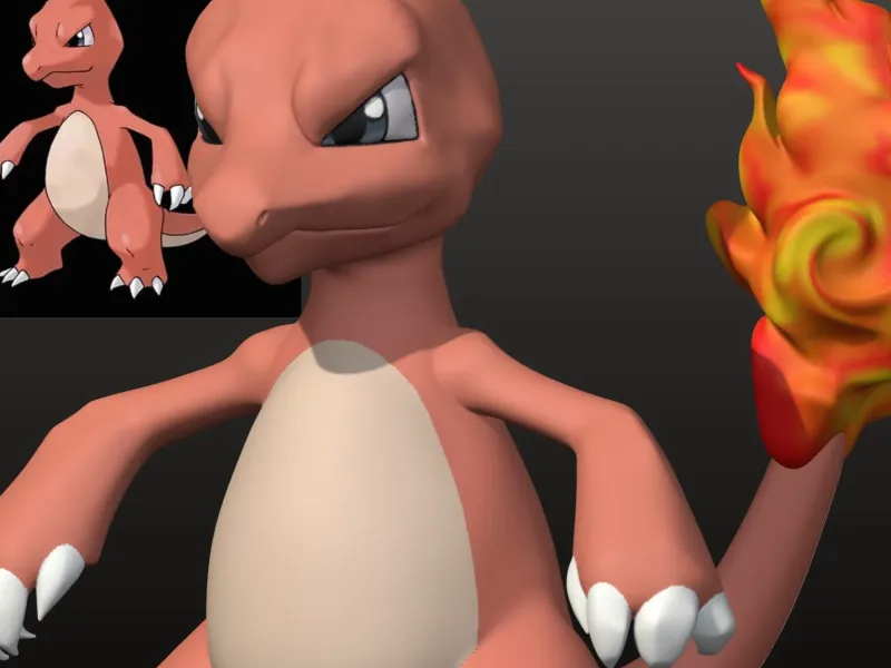 Charmeleon / Pokemon Fan ART