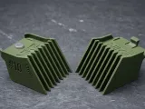 Hair Clipper & Pet Guide Comb (Magnetic & Snap) - #6 (20mm)-2