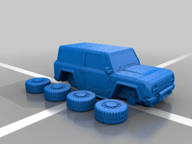 Gaslands Barebone 2020 Bronco - 1/64