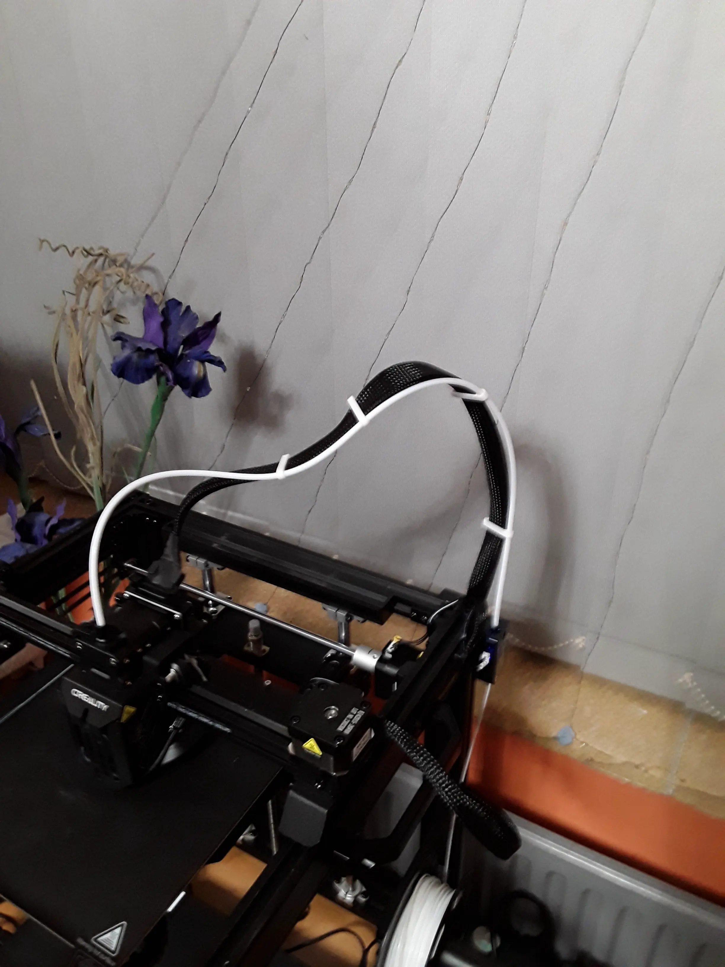 Creality Ender 5 S1 Extruder cable tube clip
