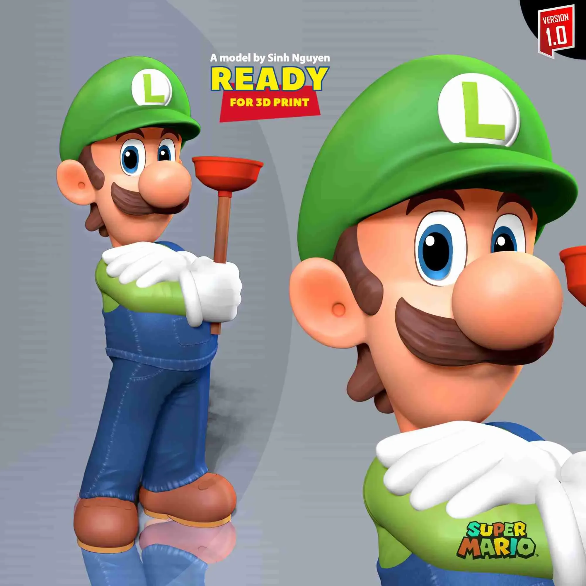 Luigi - The Super Mario Bros