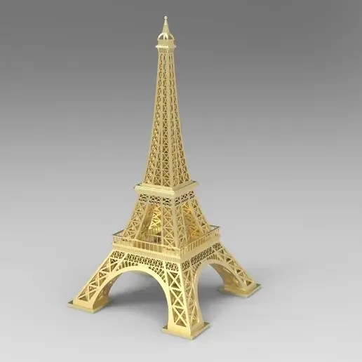 Eiffel Tower - 3D Model
