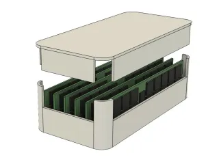 6-Slot DDR4/DDR5 Organizer