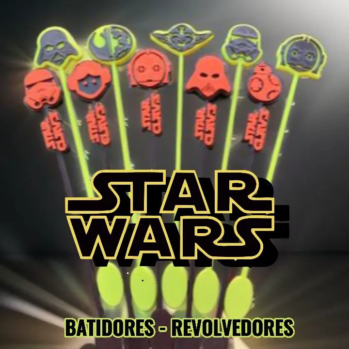 REVOLVEDORES MEZCLADORES AGITADORES DE TRAGOS STAR WARS