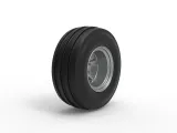 Front tractor wheel Version 5 Scale 1:25-2